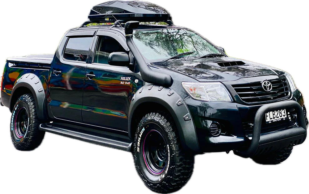 Toyota Hilux Window Visors/Monsoons
