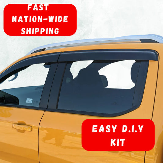 Ford Ranger Window Visors / Monsoons PX4 2022-2024